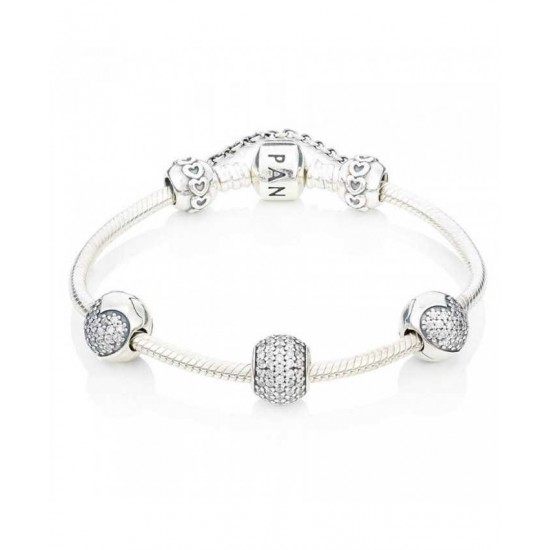Pandora Bracelet-Sparkling Complete Jewelry
