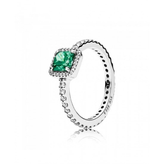 Pandora Ring-Green Timeless Elegance
