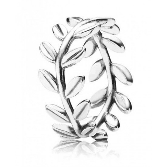 Pandora Ring-Leaves Band Jewelry
