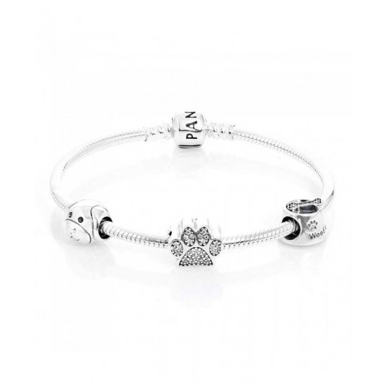 Pandora Bracelet-Devoted Dog Complete Jewelry