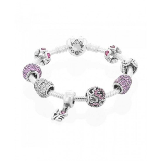 Pandora Bracelet-Valentines Complete