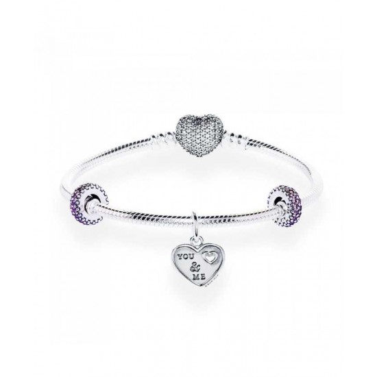 Pandora Bracelet-Tender Love Complete Jewelry Sale