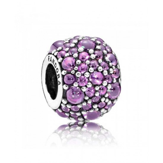 Pandora Charm-Purple ShimmeRing