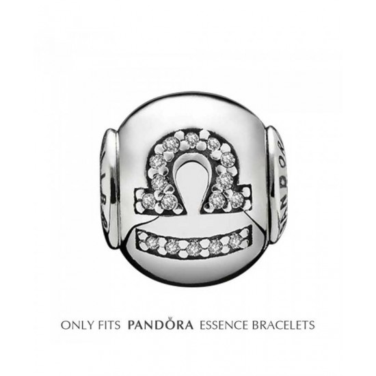Pandora Charm-Essence Silver Libra Jewelry
