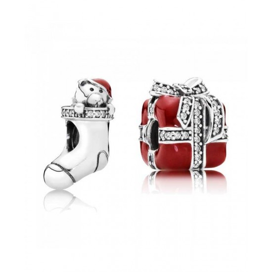 Pandora Charm-Under The Christmas Tree