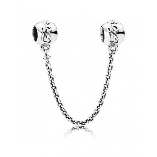 Pandora Safety Chain-Silver Family Ties